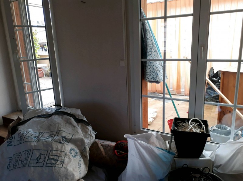 Débarrasser complètement une maison à étage de ses encombrants suite à un décès sur Aix en Provence Avant